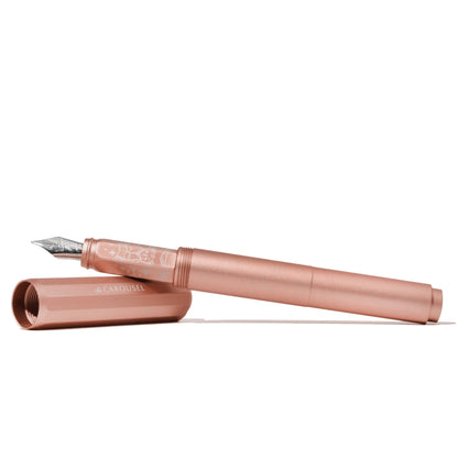 Ferris Wheel Press Aluminium Carousel Fountain Pen – Rose Petal Plush