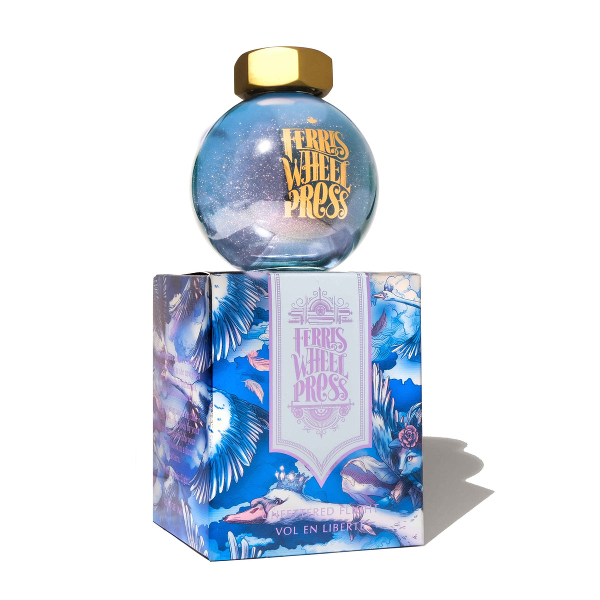 Ferris Wheel Press FerriTales Fountain Pen Ink – Unfettered Flight, 85ml