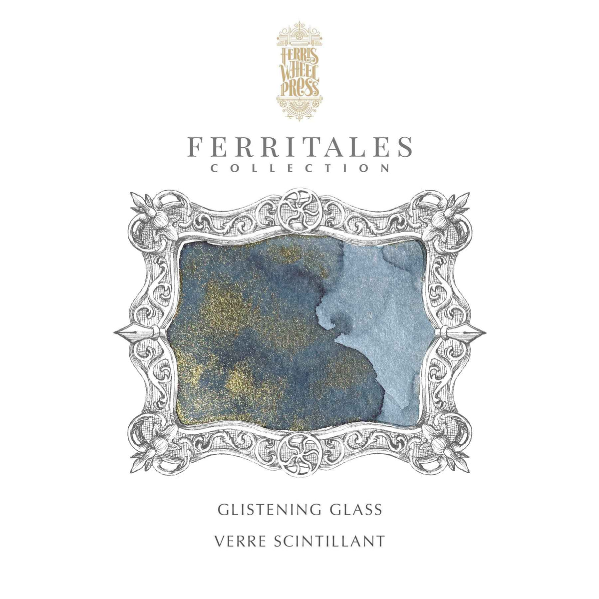 Ferris Wheel Press FerriTales Fountain Pen Ink – Glistening Glass, 20ml