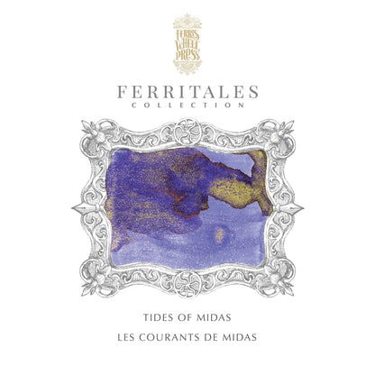 Ferris Wheel Press FerriTales Fountain Pen Ink – Tides of Midas, 10ml