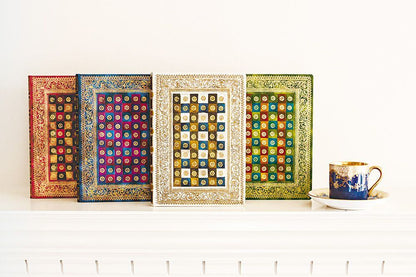 Paperblanks Fiamma Mini Hardback Journal – Plain, 176 Pages – design detail