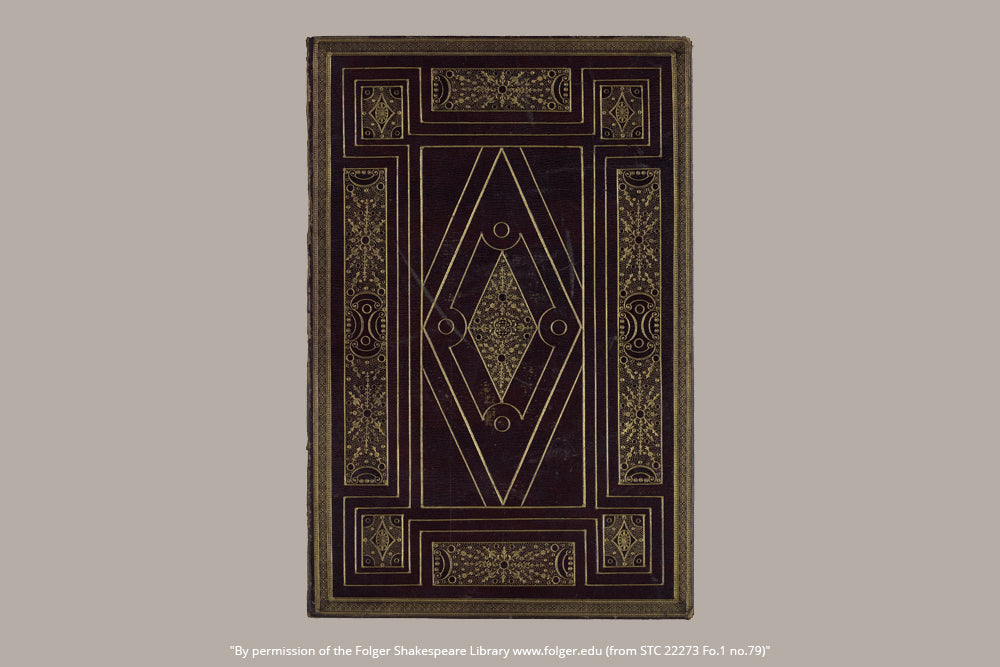 Paperblanks First Folio Bookmark – design detail