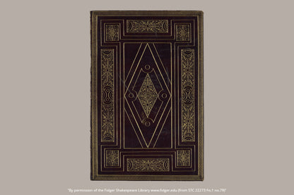 Paperblanks First Folio Bookmark – design detail