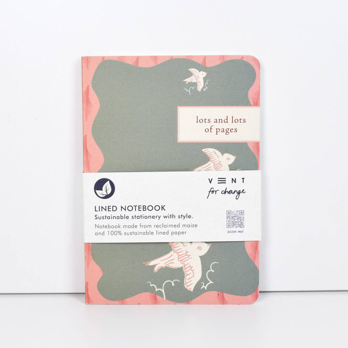 VENT ENVIRO A5 Lined Notebook – Flight Birds