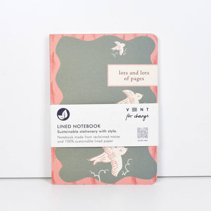 VENT ENVIRO A5 Lined Notebook – Flight Birds