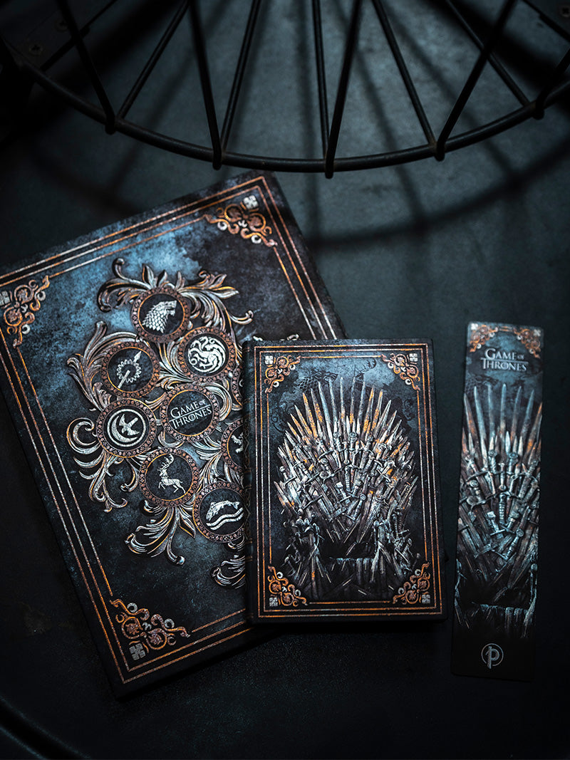 Paperblanks For the Throne Journal Midi Hardback Journal – Plain, 144 Pages – design detail