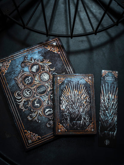 Paperblanks For the Throne Journal Midi Hardback Journal – Plain, 144 Pages – design detail