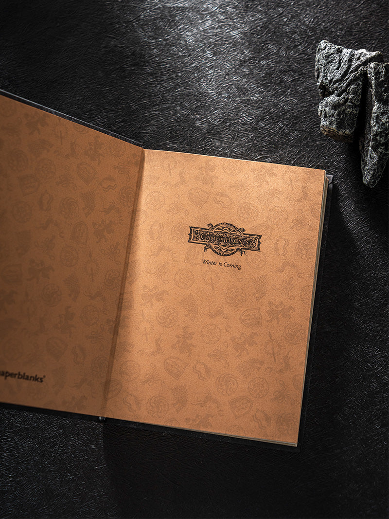 Paperblanks For the Throne Journal Ultra Hardback Journal – Plain, 144 Pages – design detail