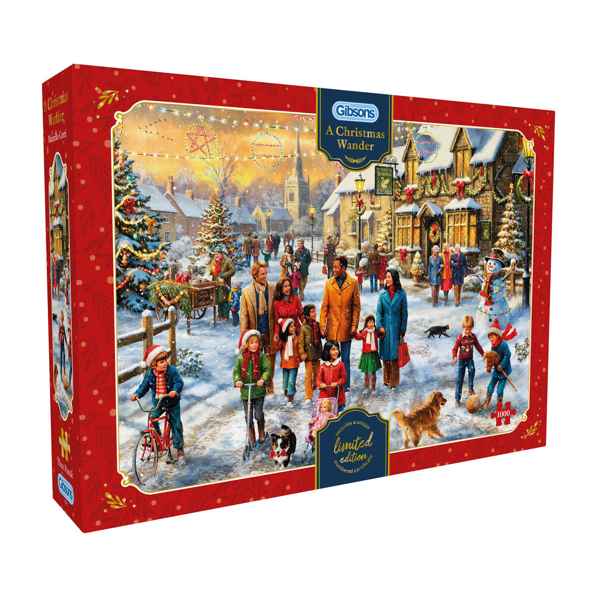 Gibsons A Christmas Wander 1000 Piece Jigsaw Puzzle
