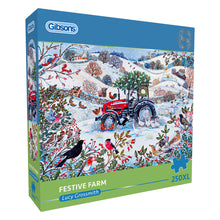 Gibsons Festive Farm 250 XL Piece Jigsaw Puzzle