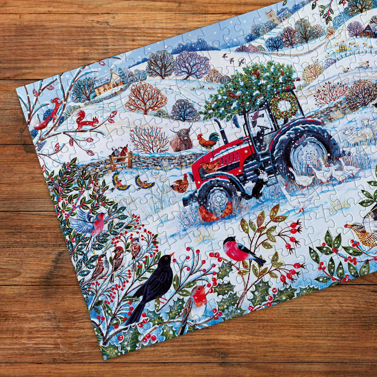 Gibsons Festive Farm 250 XL Piece Jigsaw Puzzle
