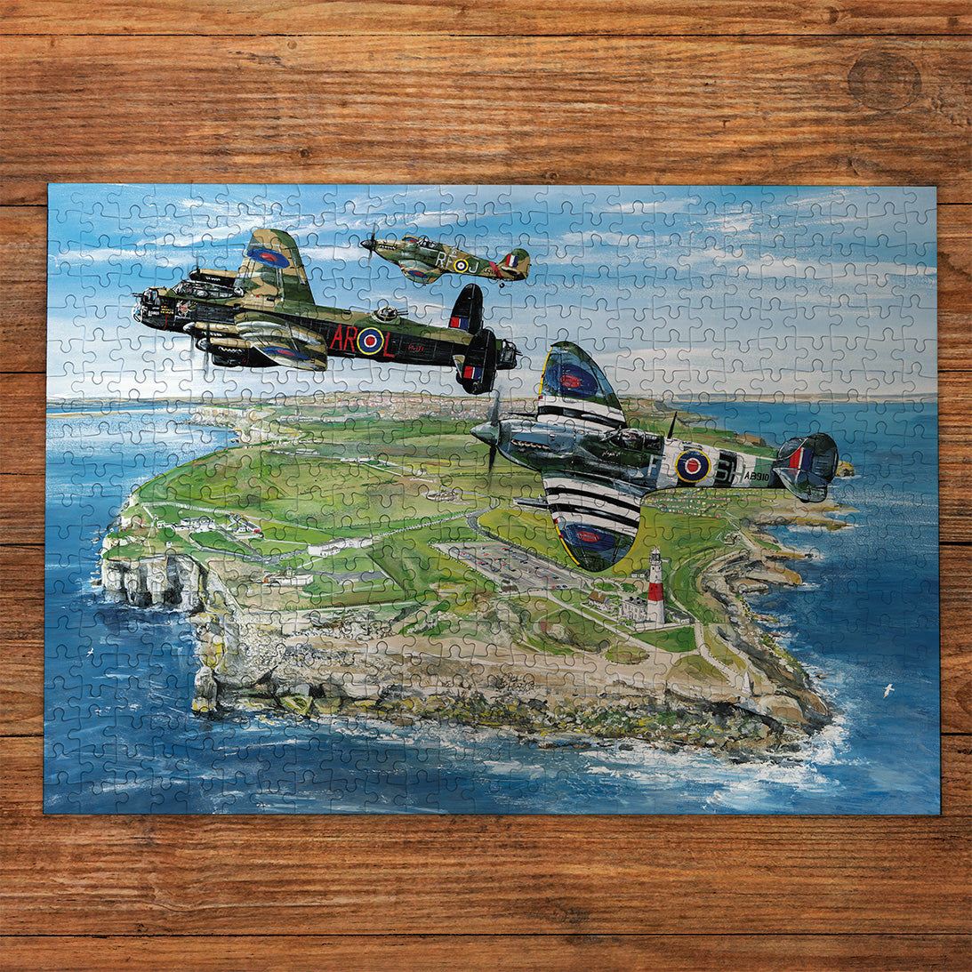 Gibsons Wings Over Portland 500 Piece Jigsaw Puzzle