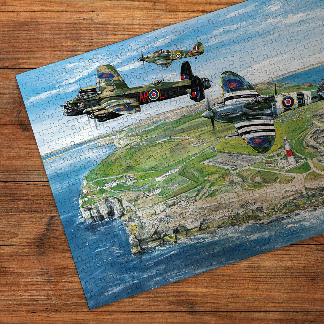 Gibsons Wings Over Portland 500 Piece Jigsaw Puzzle