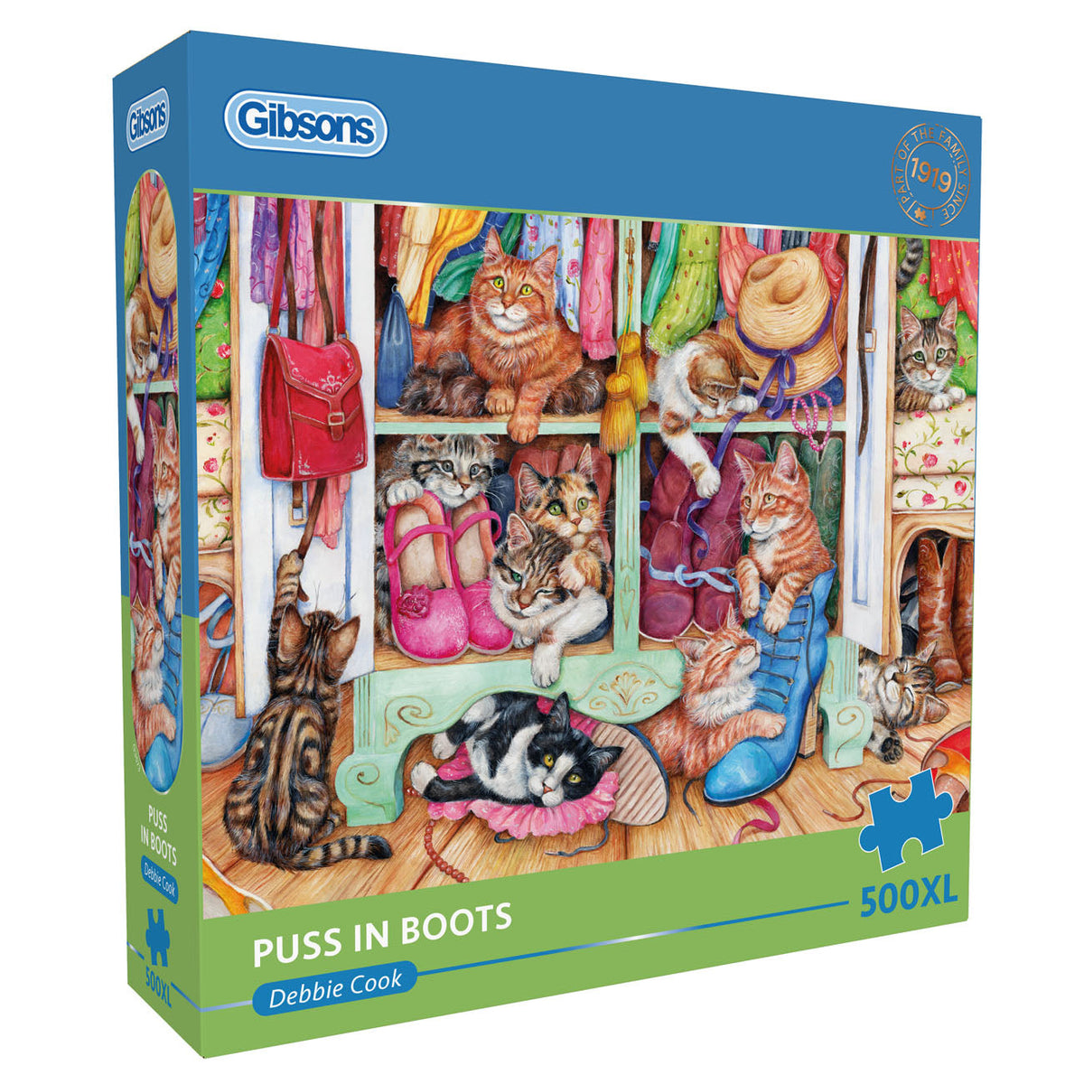 Gibsons Puss in Boots 500 XL Piece Jigsaw Puzzle