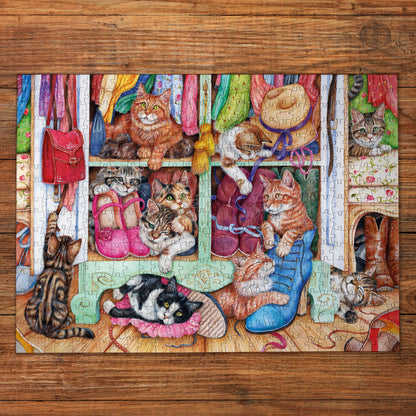 Gibsons Puss in Boots 500 XL Piece Jigsaw Puzzle