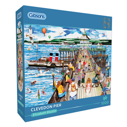 Gibsons Clevedon Pier 1000 Piece Jigsaw Puzzle