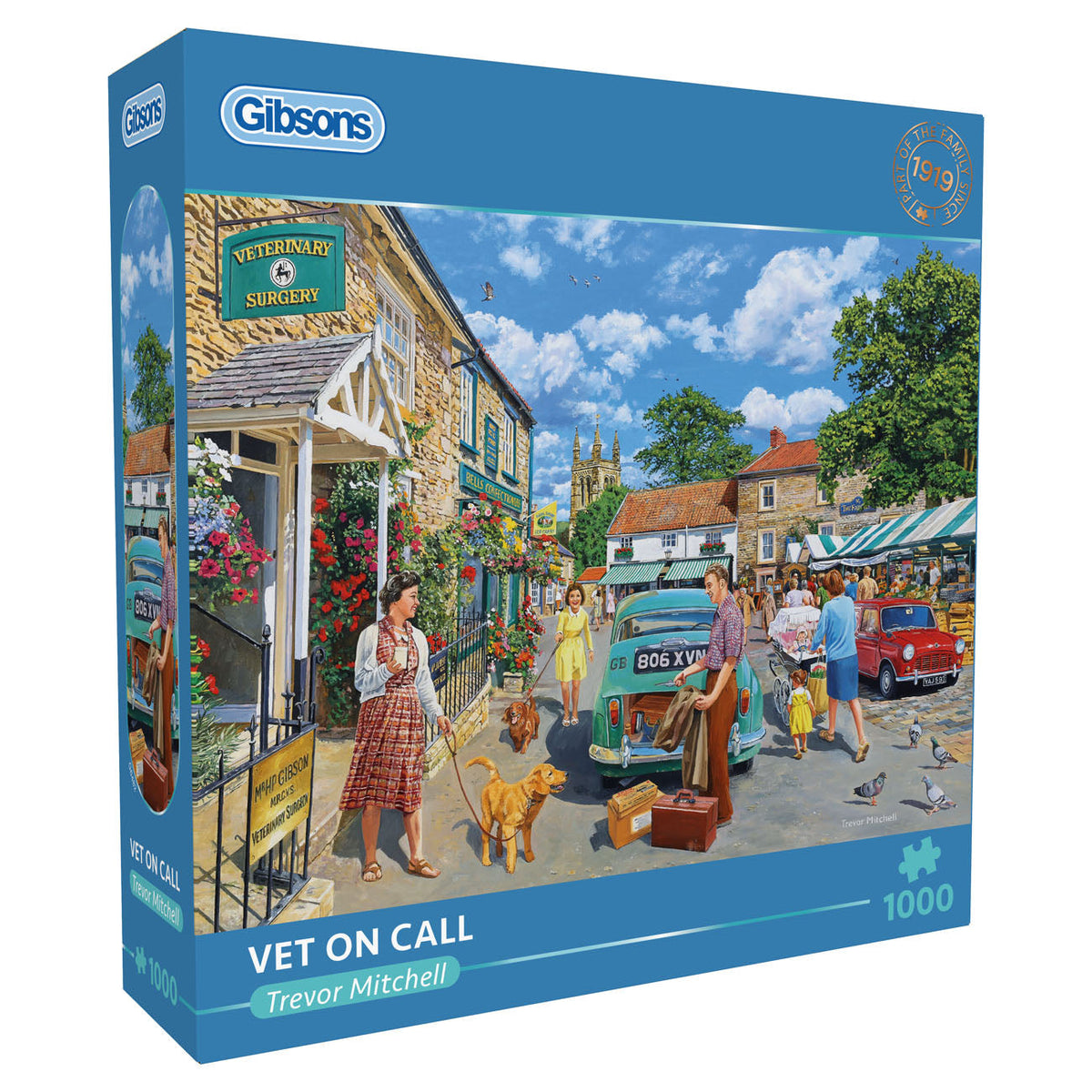 Gibsons Vet on Call 1000 Piece Jigsaw Puzzle