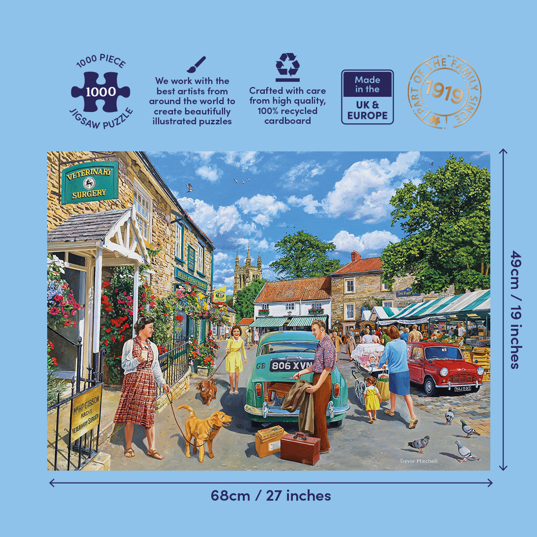 Gibsons Vet on Call 1000 Piece Jigsaw Puzzle