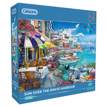 Gibsons Sun Over the White Harbour 1000 Piece Jigsaw Puzzle