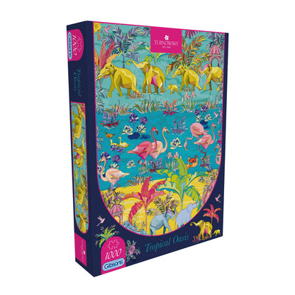 Gibsons House of Turnowsky Tropical Oasis 1000 Piece Jigsaw Puzzle