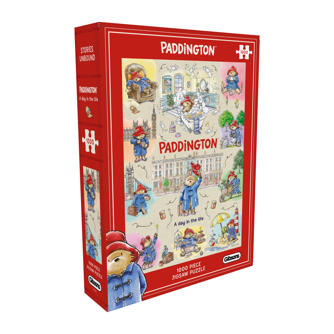 Gibsons Stories Unbound Paddington 1000 Piece Jigsaw Puzzle