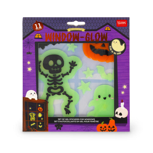 Legami Halloween 26 - Windo-Glow - Gel Gems - Small