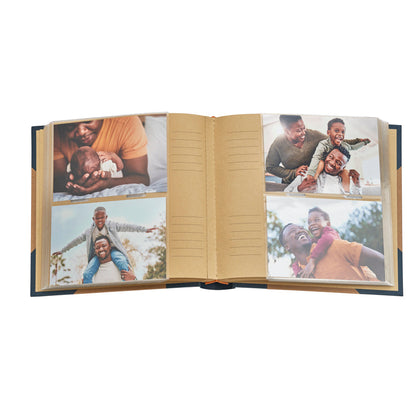 Kenro Green Wood Classic memo album, blue – detail