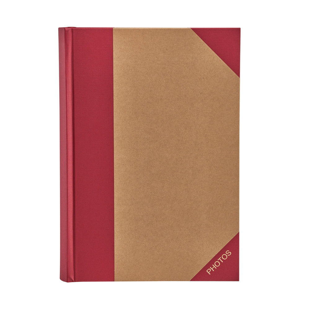 Kenro Green Wood Classic memo album, red, 300 photos 6x4