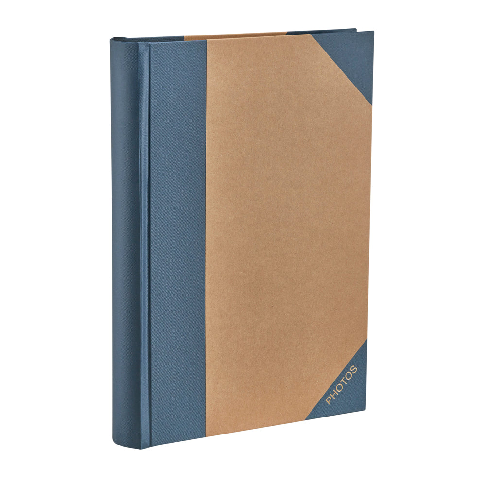 Kenro Green Wood Classic memo album, blue 300 photos – open