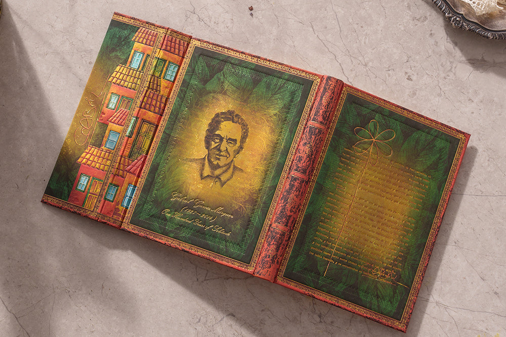 Paperblanks Garcia Marquez, One Hundred Years of Solitude Cotton Tote Bag – design detail