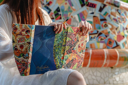 Paperblanks Gaudi’s Sun Ultra Hardback Journal – Lined, 144 Pages – design detail