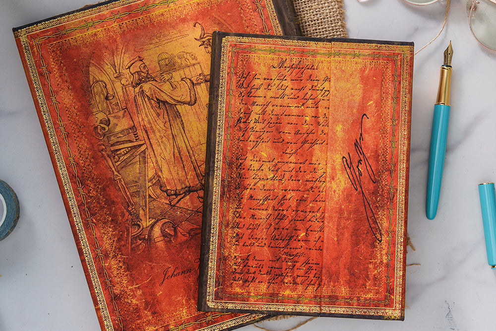 Paperblanks Goethe, Faust Ultra Hardback Journal – Lined, 144 Pages – design detail