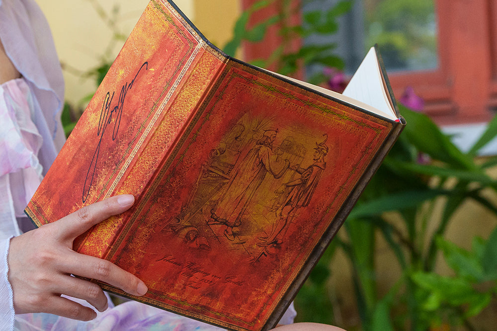 Paperblanks Goethe, Faust Bookmark – design detail