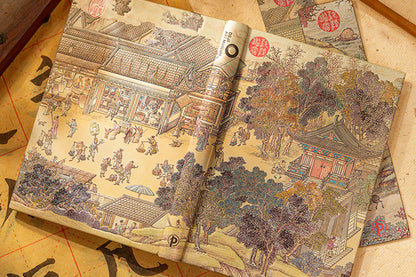 Paperblanks Golden Age of Prosperity 1000-Piece Jigsaw Puzzle – design detail