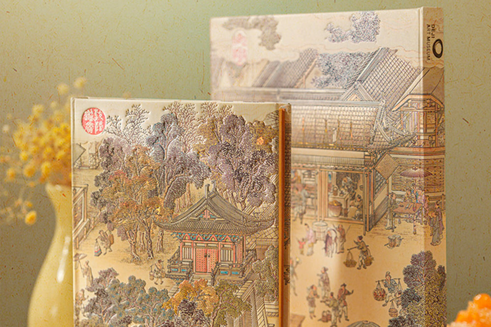 Paperblanks 2027 Golden Age of Prosperity Ultra Hardback Diary – Day-per-Page – design detail