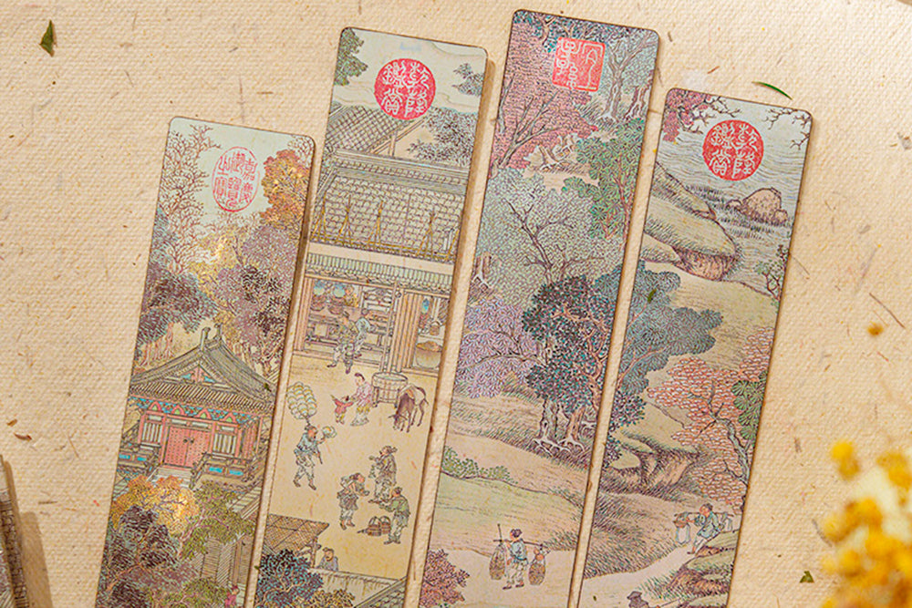 Paperblanks Golden Age of Prosperity Bookmark – design detail