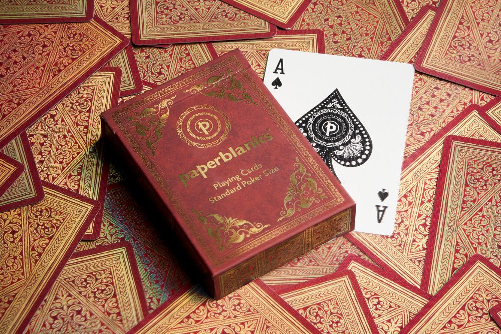 Paperblanks Golden Pathway Midi Hardback Journal – Lined, 144 Pages – design detail