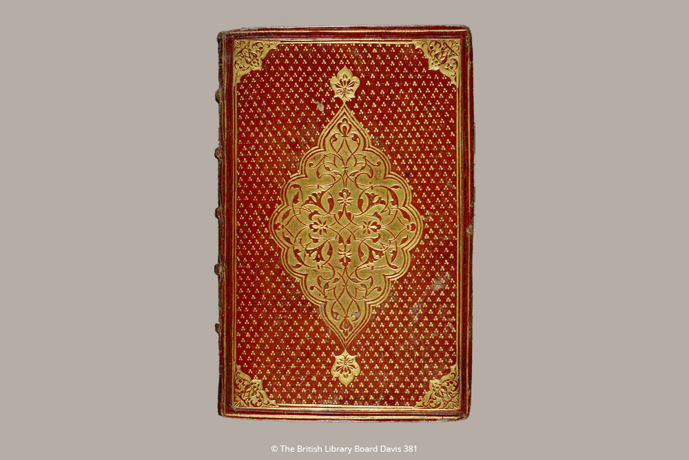 Paperblanks Golden Trefoil Ultra Hardback Journal – Lined, 144 Pages – design detail