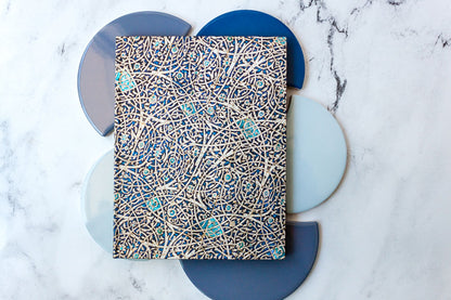 Paperblanks Granada Turquoise Midi Softback Flexi Journal – Lined, 176 Pages – design detail