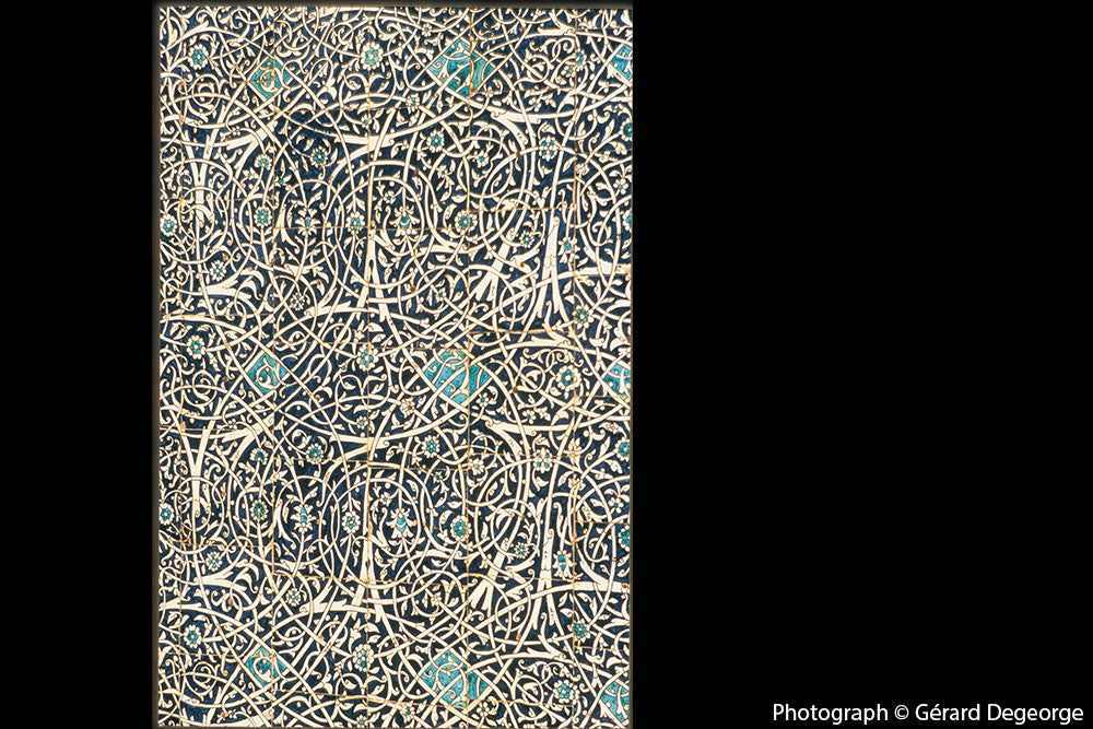 Paperblanks Granada Turquoise Midi Softback Flexi Journal – Lined, 176 Pages – design detail