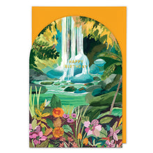 Waterfall Greetings Card