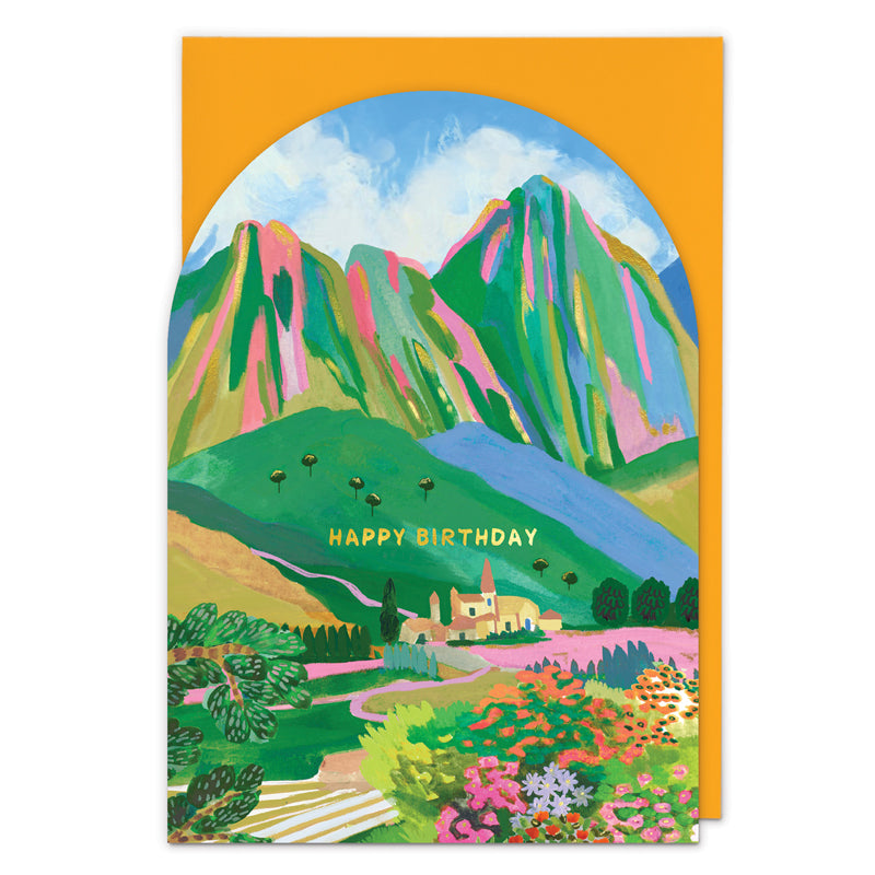 The Dolomites Greetings Card