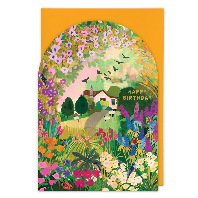 Secret Garden Greetings Card