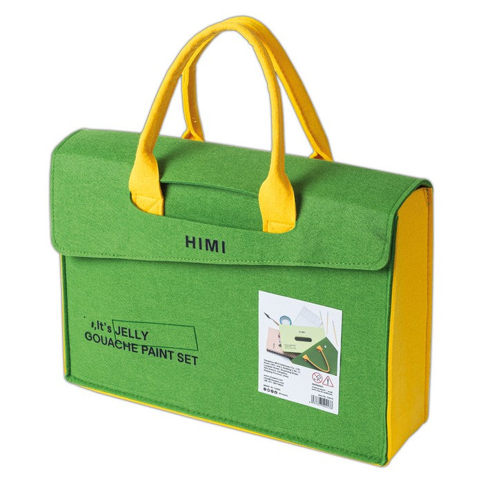HIMI Twin Cup Gouache Kit - 72 Colours (Apple Green Case)