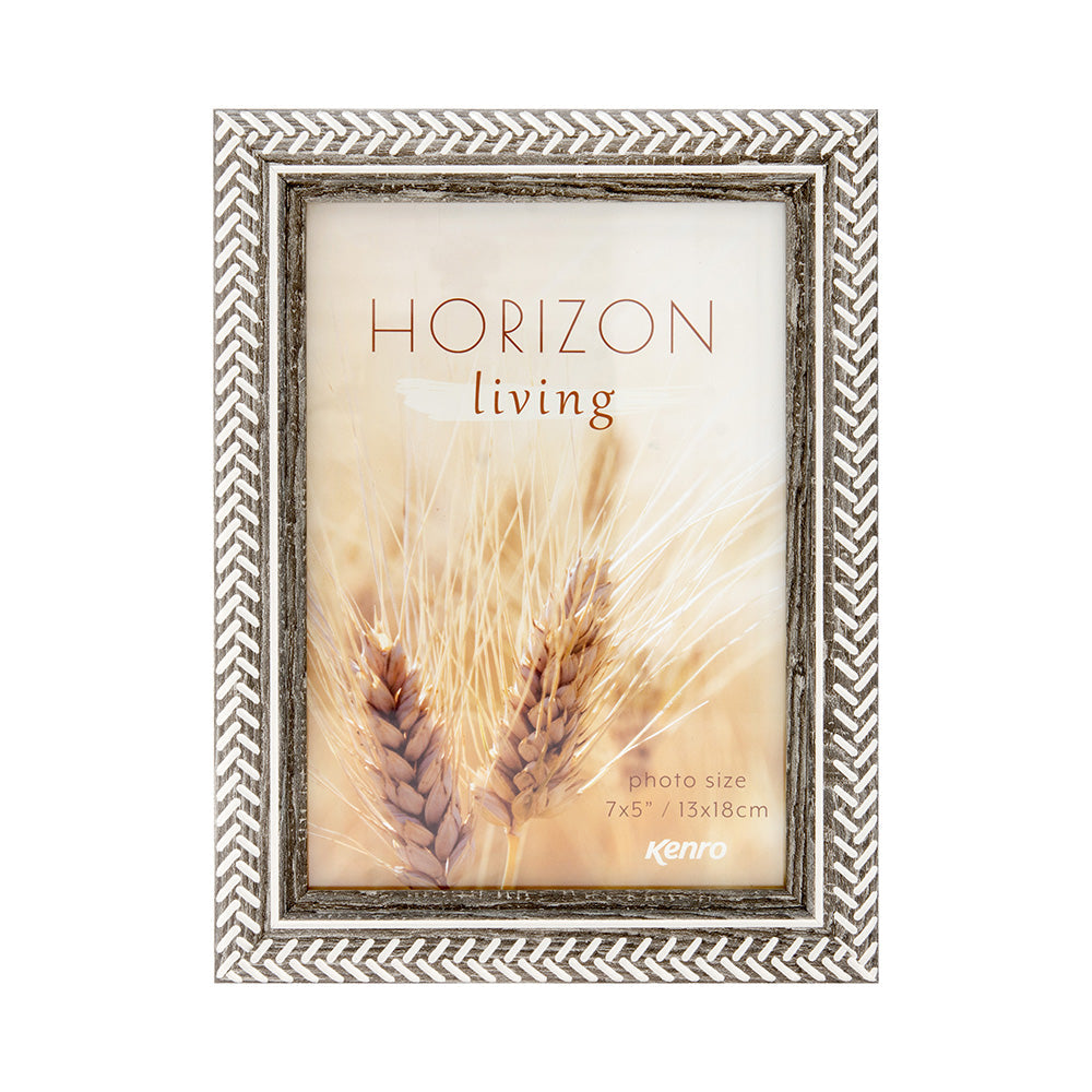Kenro Horizon Living Photo Frame Grey front