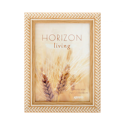 Kenro Horizon Living Photo Frame Natural front
