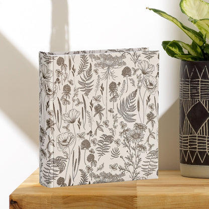 Kenro Wildflower photo album in a home setting