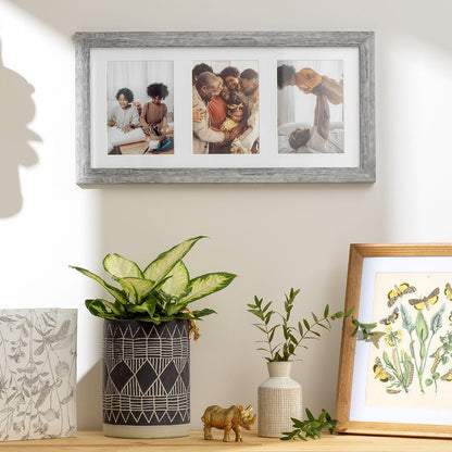 Kenro Harmony Woodland frames in a hallway