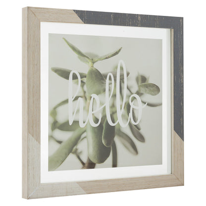 Kenro Terrino square floating frame angled
