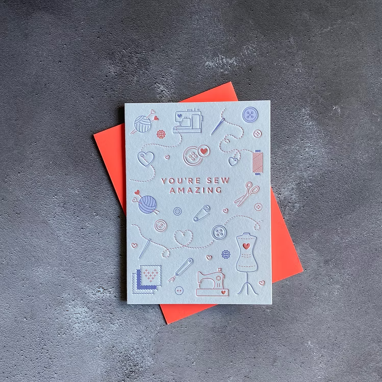 You're Sew Amazing Greetings Card